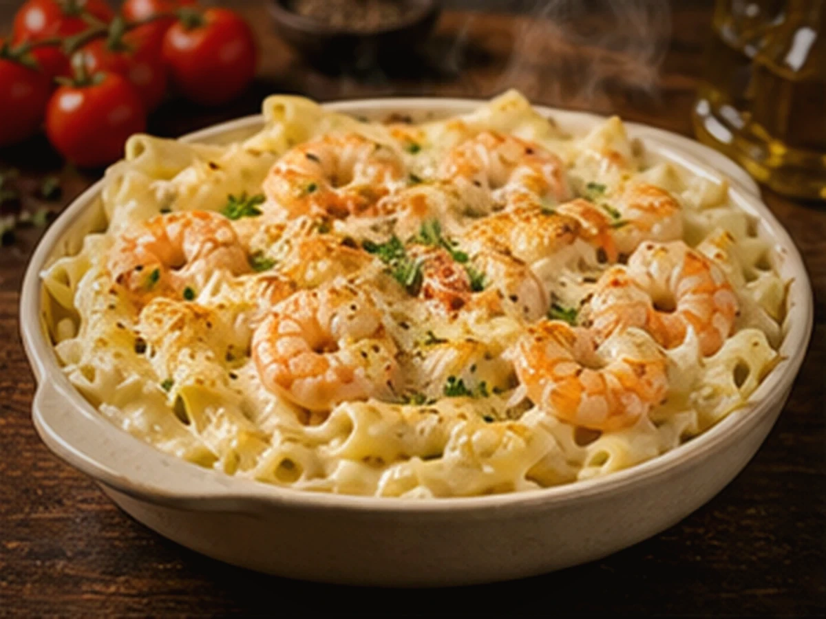 Pâtes gratinées de la carte LE 55 à Suresnes